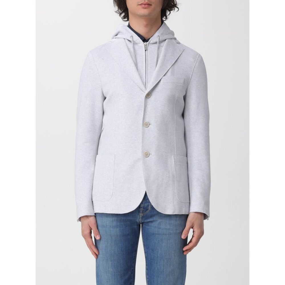Eleventy Jacket Men Grey